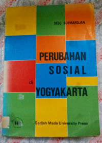 Perubahan Sosial Di Yogyakarta