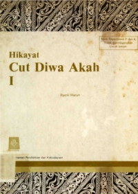 Image of Hikayat Cut Diwa Akah I