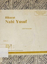 Image of Hikayat Nabi Yusuf