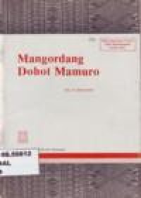 Image of Mangordang dohot mamuro