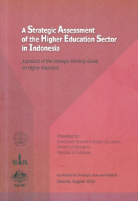 A Strategic assessment of the higher education sector in Indonesia