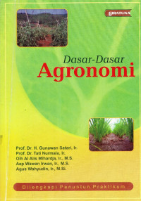 Dasar-dasar Agronomi
