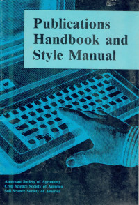 Publications handbook and style manual