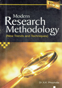 Modern research methodology (new trends and techniques)